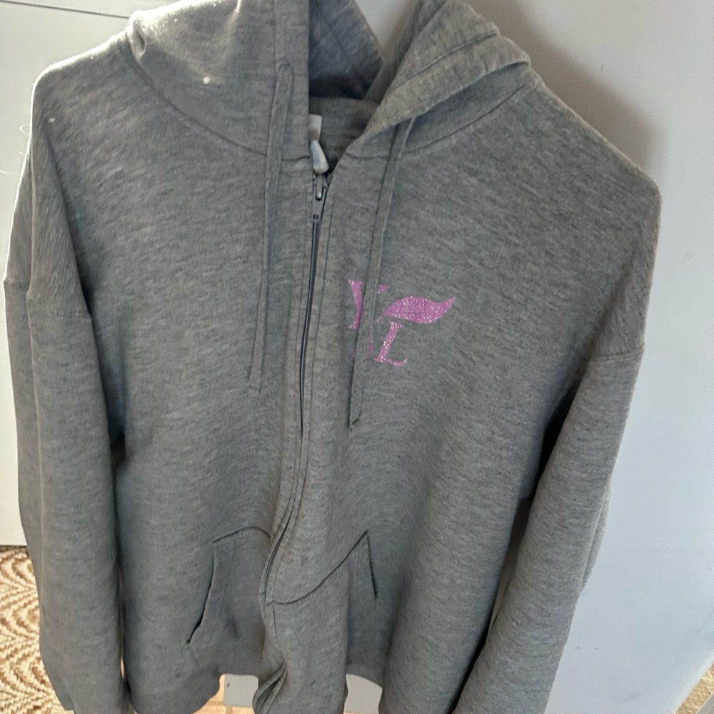Sweat Jacket With Young Living On It